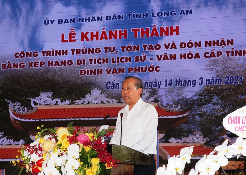 Chung tay góp sức bảo tồn, tôn tạo, phát huy giá trị di tích lịch sử - văn hóa - ảnh 2